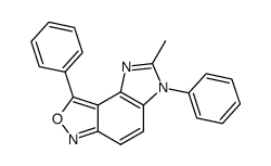 3,6-diphenyl-5-methylimidazo(4,5-e)-2,1-benzisoxazole Structure