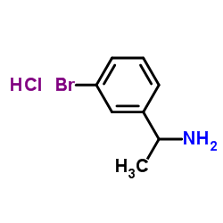 1-(3-Bromophenyl)ethanamine (hydrochloride) structure