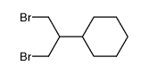 1,3-Dibrom-2-cyclohexyl-propan结构式