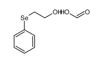formic acid,2-phenylselanylethanol结构式