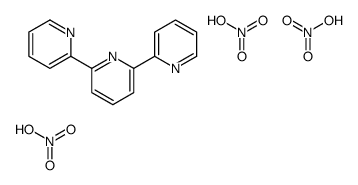 2,6-dipyridin-2-ylpyridine,nitric acid Structure