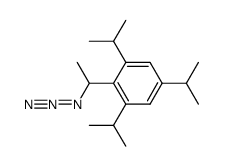 2-(1-azidoethyl)-1,3,5-triisopropylbenzene结构式