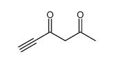 5-Hexyne-2,4-dione (9CI)结构式