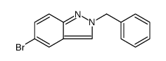 2-benzyl-5-bromo-indazole结构式