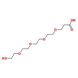 Hydroxy-PEG4-acid structure