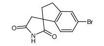 5-bromo-2,3-dihydro-2'H,5'H-spiro[indene-1,3'-pyrrolidine]-2',5'-dione Structure