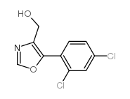 (5-(2,4-Dichlorophenyl)oxazol-4-yl)methanol Structure