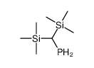 bis(trimethylsilyl)methylphosphane结构式
