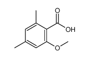 Benzoic acid, 2-methoxy-4,6-dimethyl-结构式