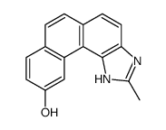 2-methyl-3H-naphtho[1,2-e]benzimidazol-10-ol结构式