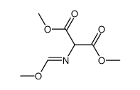 methyl N-(dicarbomethoxymethyl)methanimidate结构式