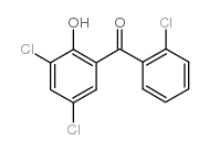 (2-chlorophenyl)-(3,5-dichloro-2-hydroxyphenyl)methanone Structure