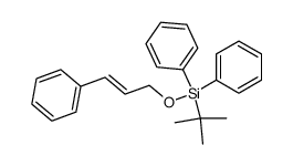 1-(tert-butyldiphenylsilyl)oxy-3-phenyl-2-propene结构式