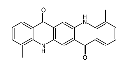 4,11-dimethyl-5,12-dihydroquinolino[2,3-b]acridine-7,14-dione Structure
