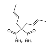 di-but-2t()-enyl-malonic acid diamide结构式