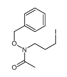 N-(3-Iodopropyl)-N-(benzyloxy)acetamide Structure