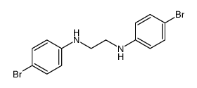 N,N'-bis(4-bromophenyl)ethane-1,2-diamine结构式