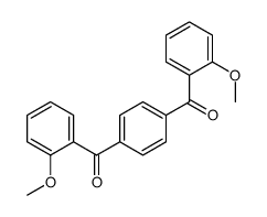 [4-(2-methoxybenzoyl)phenyl]-(2-methoxyphenyl)methanone结构式