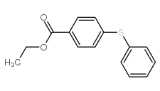 ethyl 4-phenylsulfanylbenzoate structure