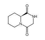 (S) -octahydro-1, 4-dioxo-2H-pyrido [1,2-a] pyrazine结构式