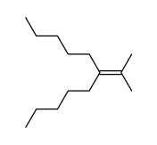 6-(propan-2-ylidene)undecane结构式