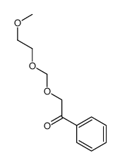 2-(2-methoxyethoxymethoxy)-1-phenylethanone结构式