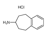 7-amino-6,7,8,9-tetrahydro-5H-benzocycloheptane hydrochloride Structure