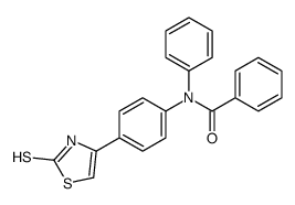 N-phenyl-N-[4-(2-sulfanylidene-3H-1,3-thiazol-4-yl)phenyl]benzamide Structure