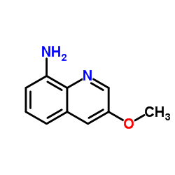 3-methoxyquinolin-8-amine结构式