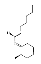 (R)-1-methyl-2-((R)-oct-1-en-1-ylidene)cyclohexane结构式