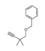4-benzyloxy-3,3-dimethylbut-1-yne picture