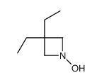 3,3-diethyl-1-hydroxyazetidine Structure