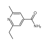 2-ethyl-6-methyl-isonicotinamide Structure