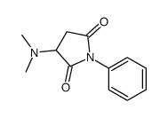 3-(dimethylamino)-1-phenylpyrrolidine-2,5-dione结构式