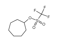 cycloheptyl triflate Structure