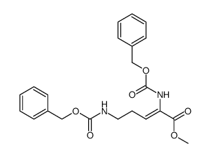 Cbz-(Z)-Δ-Orn(Cbz)-OMe结构式