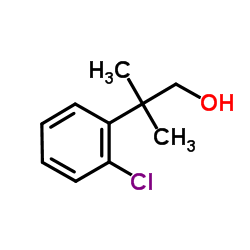 2-Chloro-beta,beta-dimethylbenzeneethanol Structure