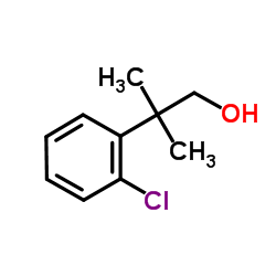 2-Chloro-beta,beta-dimethylbenzeneethanol structure