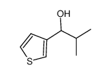 2-methyl-1-(thiophen-3-yl)propan-1-ol结构式