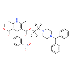 Manidipine-d4结构式