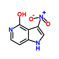 4-Hydroxy-3-nitro-5-azaindole picture