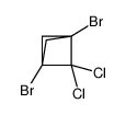 1,3-dibromo-2,2-dichlorobicyclo[1.1.1]pentane结构式