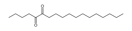 n-octadecane-5,6-dione Structure