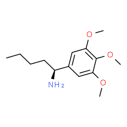 (1S)-1-(3,4,5-TRIMETHOXYPHENYL)PENTYLAMINE Structure