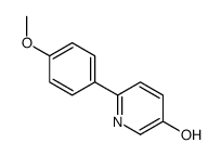 6-(4-methoxyphenyl)pyridin-3-ol结构式