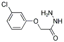 (3-CHLORO-PHENOXY)-ACETIC ACID HYDRAZIDE Structure