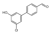 4-(3-chloro-5-hydroxyphenyl)benzaldehyde Structure