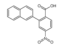 2-naphthalen-2-yl-4-nitrobenzoic acid Structure
