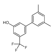 3-(3,5-dimethylphenyl)-5-(trifluoromethyl)phenol结构式
