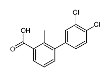 3-(3,4-dichlorophenyl)-2-methylbenzoic acid结构式